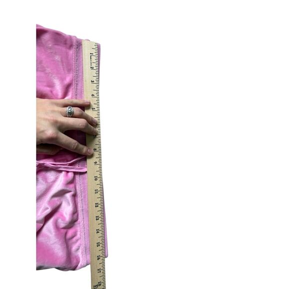 Juicy Couture Rhinestone Lounge Pajama Pants size L Cashmere Rose Pink - Picture 5 of 8